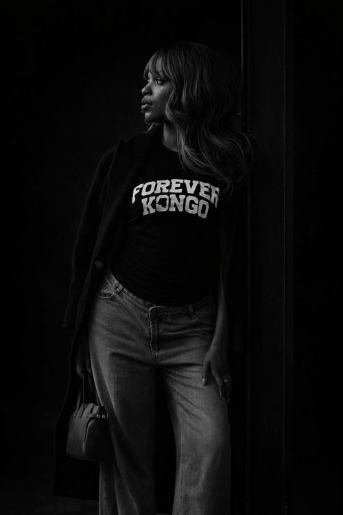 TEE-SHIRT | FOREVER KONGO - Noir