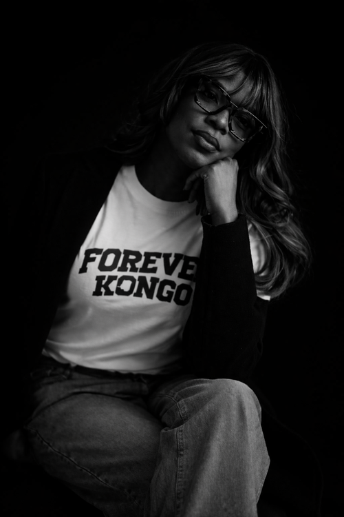 TEE-SHIRT | FOREVER KONGO - Blanc