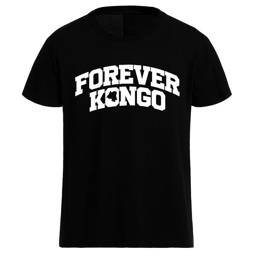 TEE-SHIRT | FOREVER KONGO - Noir