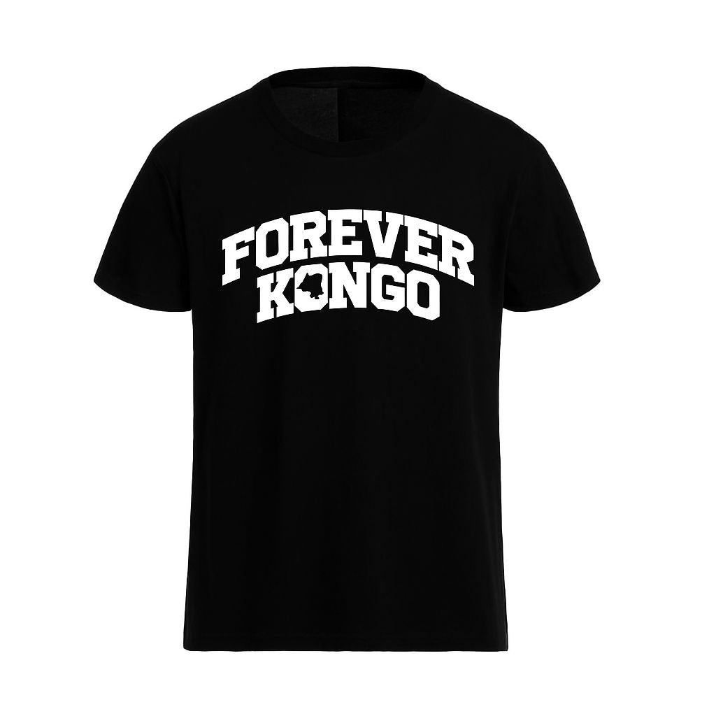TEE-SHIRT | FOREVER KONGO - Noir