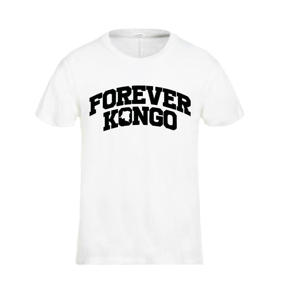 TEE-SHIRT | FOREVER KONGO - Blanc